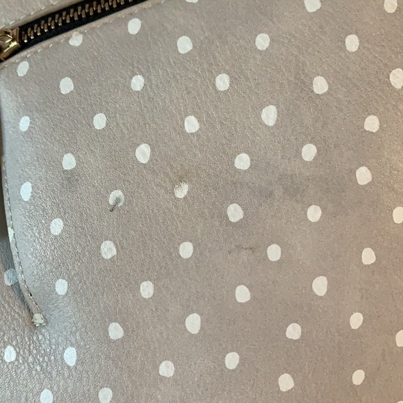 Pauls Boutique London Grey Polka Dot Backpack